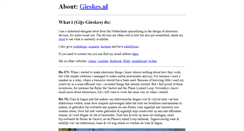 Desktop Screenshot of gijs.gieskes.nl