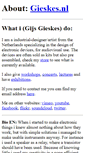 Mobile Screenshot of gijs.gieskes.nl